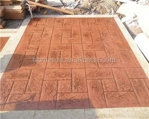 बगीचे की सजावट के लिए कंक्रीट पेवर स्टांप मोल्ड्स को इंटरलॉकिंग कंक्रीट पेवर स्टांप मोल्ड्स - Product Image 5