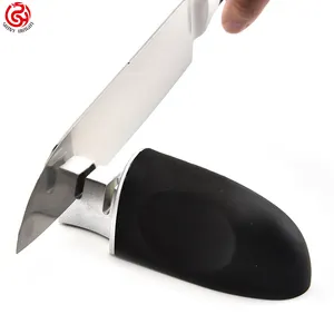 Amolador de faca de cerâmica para 2 estágios, afiador de facas diferentes