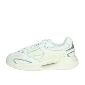 D.A.T.E. Sneakers Donna W401-VL-HD-WH Bianco, Scarpe Trendy in Tela - Product Image 1