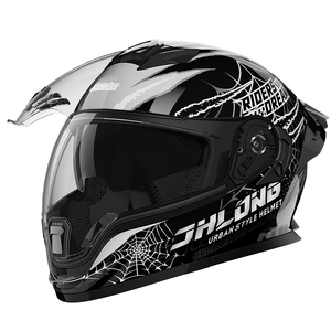<span class=keywords><strong>Casque</strong></span> de <span class=keywords><strong>moto</strong></span> Open <span class=keywords><strong>Predator</strong></span> Full Face Off-Road Commuter Travel pour hommes et femmes - Product Image 3