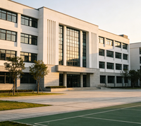 Bâtiment scolaire de qualité supérieure à structure en acier préfabriquée, longue durée de vie, conception personnalisée pour campus mondial