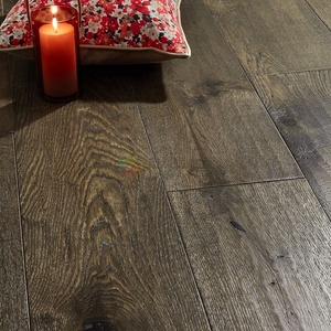 <span class=keywords><strong>Suelo</strong></span> de madera maciza de roble Natural, resistente al agua, color marrón oscuro - Product Image 6