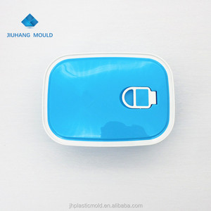 Fiambrera <span class=keywords><strong>de</strong></span> plástico bento rectangular sellada, contenedor para mantener alimentos frescos, 100% ML, 420 - Product Image 3