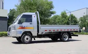 Used Truck KAMA 4x2 Gasoline Cargo Van LHD RHD 6 Wheels 2ton 1 .5ton 2.5ton Pick Up Truck Shipment