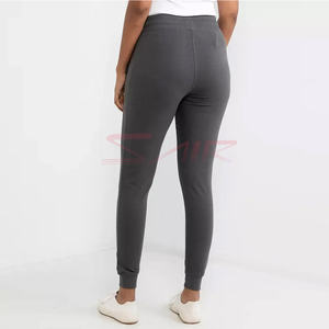 Leggings de sport décontractés pour femmes taille élastique pantalon de Jogging personnalisé poches de Style avant plat pour l'exercice d'hiver Style Streetwear - Product Image 3