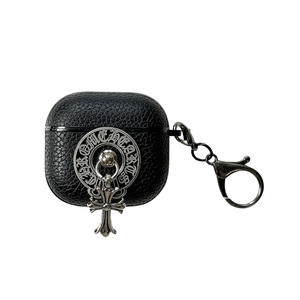 Para <span class=keywords><strong>Apple</strong></span> <span class=keywords><strong>Airpods</strong></span> 1/<span class=keywords><strong>2</strong></span>/3/<span class=keywords><strong>pro</strong></span>/<span class=keywords><strong>PRO</strong></span> <span class=keywords><strong>2</strong></span> Funda de cuero con patrón cruzado de cuerpo completo Airpods4 - Product Image 6