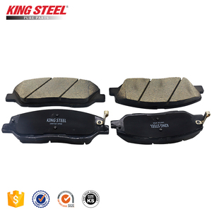 อะไหล่รถยนต์ราคาโรงงาน Kingsteel ผ้าเบรกหน้าสำหรับรถยนต์ Santa Fe 58101-2PA70 ผ้าเบรกหน้าราคาโรงงาน - Product Image 4