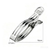 Pinzas Grandes de Acero Inoxidable para Ropa, Resistentes al Viento, Clips Metálicos para Edredones, Pinzas de Lavandería para Secar Edredones y Sábanas