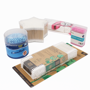 Coton-tige désinfectant OEM avec LOGO personnalisé Coton-tige à usage unique Outils de maquillage - Product Image 5