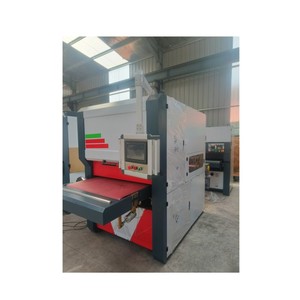 Máquina para hacer arena lijadora de correa ancha de nuevo diseño de acero inoxidable - Product Image 4