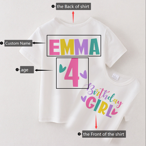 T-<span class=keywords><strong>shirt</strong></span> unisexe en coton pour enfants, impression d'image photo personnalisée, col rond décontracté pour garçons et filles pour l'été, les anniversaires et les vacances de maman - Product Image 2