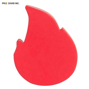 Polyurethane Promotion Custom Fire Shape Memory Foam Anti Stress <b>Ball</b> - Product Image 3