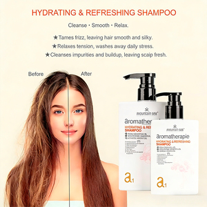 ビーガンアルガンオイル保湿女性シャンプー,硫酸塩フリーバイオリフレッシュヘアケアシャンプー - Product Image 3