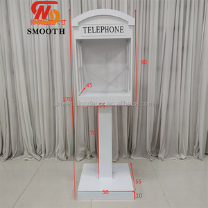 SMOOTH - Soporte para Libro de Visitas de Audio con Diseño Innovador, Cabina Telefónica de Londres, Libro de Visitas de Audio, Cabina Telefónica para Decoración de Bodas y Eventos - Product Image 6