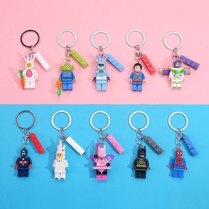 พวงกุญแจตัวต่อบล็อกสร้างการ์ตูน2025พวงกุญแจเลโก้คู่กระต่ายอเวนเจอร์สซูเปอร์ฮีโร่ในปีนี้ - Product Image 1
