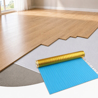 Sous-couche flexible en EVA pour revêtements de sol stratifiés, sous-couche acoustique pour projets intérieurs résidentiels