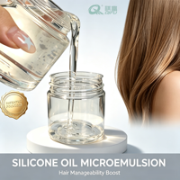 Amodimethicone breveté Trideceth 12 Laureth 3 Matière première Micro-émulsion de silicone à poids moléculaire élevé Ingrédient pour shampoing QIFU
