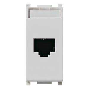 ขั้วต่อเครือข่าย Rj45 Cat6A Utp สีเงิน ความยาว 5.1 ซม. กว้าง 4.3 ซม. สูง 5.3 ซม. - Product Image 1