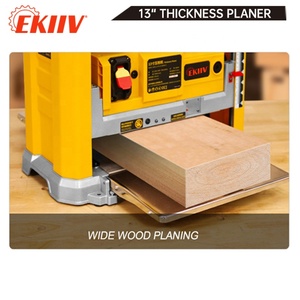 Cepilladora de Madera EK-330PLS, Máquina Combinada de Banco Ligero para Carpintería, Cepilladora de Banco Multiusos, Regruesadora de Madera, Máquinas de Cepillado Eléctricas - Product Image 5