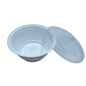 Extra Thick Plastic 36oz Freezer Safe Food Grade Boxes Storage Packing Compostable Bento Takeaway Meal Prep Container
