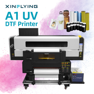 XinFlying 60cm imprimante uv dtf pour animaux de compagnie 4 pièces i3200 xp600 rouleau à rouleau imprimante uv dtf avec feuille d'or - Product Image 1