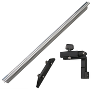 Clôture de barre de scie de Table L-HT106 avec règle et piste en t d'arrêt