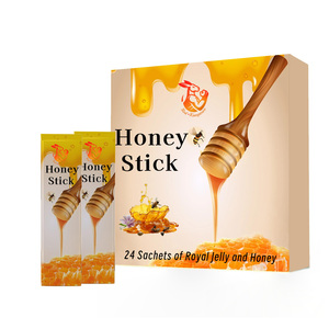 Wholesale Price Healthcare Products Organic Royal Jelly Supplement Easy to Carry Honey Enhance Sport Performance Honey Stick - Product Image 1
