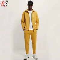 Men's Polyester Cotton Tracksuit, 2-Piece Outfits