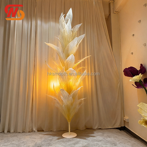 Arrangement floral géant en organza personnalisé et lisse pour mariage, fleur en papier faite à la main pour fête - Product Image 1