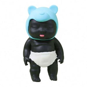 ตุ๊กตาสีดำขนาดใหญ่ บรรจุทราย ทำจากพลาสติก ยืดหยุ่นและบีบได้ ไม่เด้งกลับ ของเล่นคลายเครียด - Product Image 5