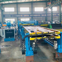 Ligne de production continue de panneaux sandwich pour PU/PIR/laine de roche, incluant une ligne de production de panneaux sandwich en PU
