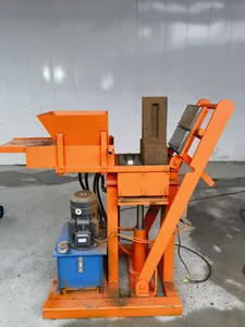 Đất Đỏ bùn đất sét gạch làm cho máy móc Khóa liên động và lát Khối Máy làm - Product Image 4