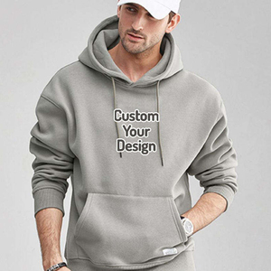 Fabricants de sweats à capuche OEM, sweat à capuche zippé 100% coton, couleur unie, coupe classique, impression de logo, haute qualité, sweat à capuche pour homme - Product Image 2