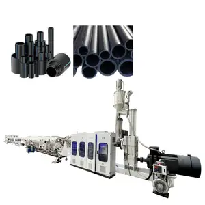 HDPE PPR Polyethylene Plastic Water Supply Drainage Sewage Gas Pipe Tube Plumbing Extruder Making Machine Line