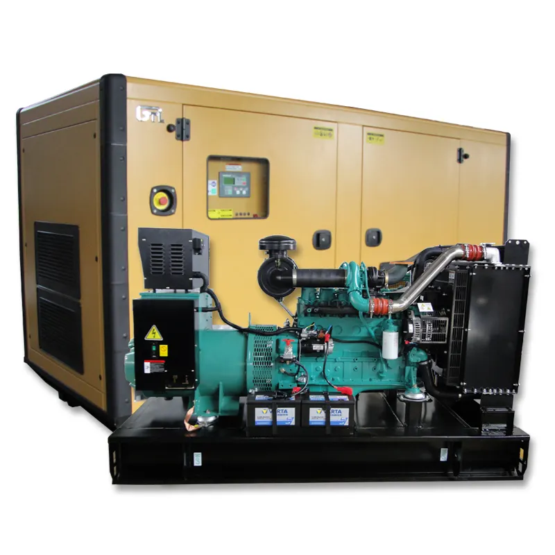 Gll Power pabrikan set generator Diesel diam/terbuka dengan Cummins/Perkin.s/Doosan/yuchai mesin