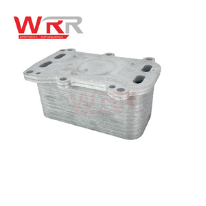 Refroidisseur d'huile moteur 2741880200 2741880100 pour Mercedes-Benz W205 W213 X253 C300 E300 GLC300 M274 – Échangeur de chaleur en aluminium pour lubrification - Product Image 2