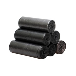 Heavy Duty Durable Plastic Garbage Bags 30 Gallons, <b>Large</b> Size, Black, Strong Trash Bags for Waste - Product Image 4