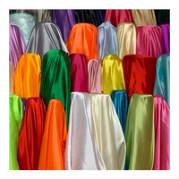 Hanlin Textile Dull Satin Tela Stretch Satin Tissu Spandex Satin de Soie Tissu pour Robe