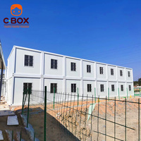 Cbox Dortoir pour personnel à deux étages, hébergement pour travailleurs à double étage, maison conteneur modulaire préfabriquée détachable