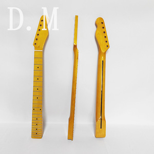 Accesorios para Guitarra, Mástil para Guitarra <span class=keywords><strong>El</strong></span>éctrica, Material de Arce, 22 Trastes, para Diestros, Acabado en Arce, 3 Colores - Product Image 6