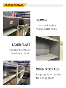 Mostrador de Caja de Madera para <span class=keywords><strong>Supermercado</strong></span>, Estantes de Exhibición Personalizados - Product Image 6