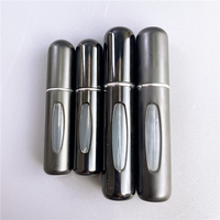 Flacon de parfum de poche en verre portable, vaporisateur de parfum de voyage de taille réduite, rond Yo Li O