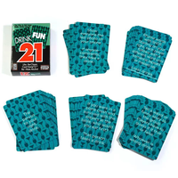 Cartes de jeu de société romantiques pour couples, imprimées en couleur, en papier écologique, personnalisables, pour amoureux et époux