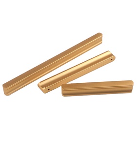 Long Extruded Aluminum Furniture Hardware Bedroom <b>Dresser</b> Handle Drawer Pull Wardrobe File Cabinet Drawer Handle - Product Image 2