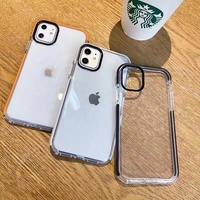 Funda Protectora Transparente de TPU Beiman para Móvil, con Ranura para Tarjetas, Grosor de 1.2mm, para Modelos 11/12/13 Pro, Venta al Por Mayor, Muestra Gratis