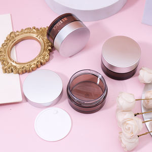 Envase cosmético para el cuidado de la piel ámbar PET Pared Gruesa plástico cuerpo mantequilla contenedor cara crema tarro 50ml 100mL 120ml 150ml 200ml 250ml - Product Image 4