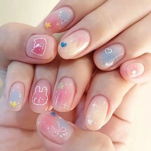 <span class=keywords><strong>Uñas</strong></span> Postizas para el Día <span class=keywords><strong>de</strong></span> <span class=keywords><strong>San</strong></span> <span class=keywords><strong>Valentín</strong></span>, Color Rosa Claro, Cobertura Completa, 24 Piezas, <span class=keywords><strong>Uñas</strong></span> Postizas <span class=keywords><strong>Cortas</strong></span> y Cuadradas con Diseños <span class=keywords><strong>de</strong></span> Corazón - Product Image 6
