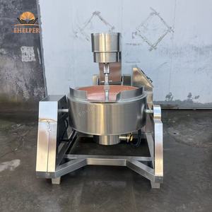 Reactor Industrial de Cobre para Azúcar con Agitación Automática | Para una pasta de frutas y fondant consistente y de alta calidad - Elimina la sensación de ardor - Product Image 6