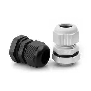 Metric Thread Nylon Electrical Cable Gland waterproof plastic glands cable PG M G NPT IP68