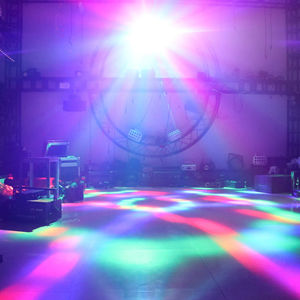 Haz de luz láser verde rojo y RGBW que emite colores para discoteca fiesta escenario DJ pista de baile - Product Image 2